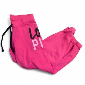 Y2K Victoria's Secret PINK Low Rise Hot Pink Love Pink Graphic
